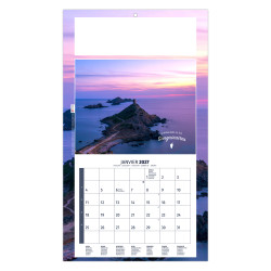 Calendrier personnalisable fabriqué en France 1 Vue Luc