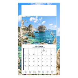 Calendrier personnalisable fabriqué en France 1 Vue Luc