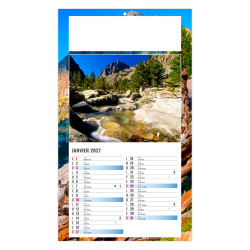 Calendrier personnalisable fabriqué en France 1 Vue Luc