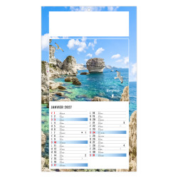 Calendrier personnalisable fabriqué en France 1 Vue Luc