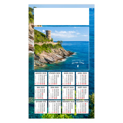 Calendrier personnalisable fabriqué en France 1 Vue Luc