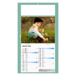 Calendrier personnalisable fabriqué en France 1 Vue Rémi