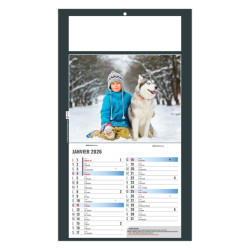 Calendrier personnalisable fabriqué en France 1 Vue Rémi