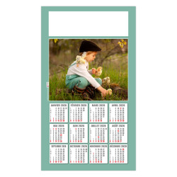 Calendrier personnalisable fabriqué en France 1 Vue Rémi