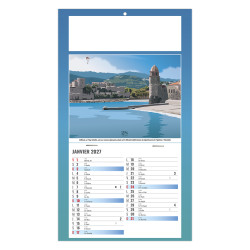 Calendrier personnalisable fabriqué en France 1 Vue Reine