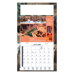 Calendrier personnalisable fabriqué en France 1 Vue Tony