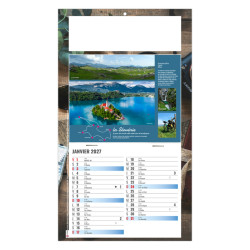 Calendrier personnalisable fabriqué en France 1 Vue Tony