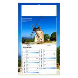 Calendrier personnalisable fabriqué en France 1 Vue Stéphane