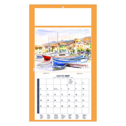 Calendrier personnalisable fabriqué en France 1 Vue Émilie