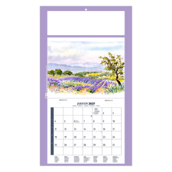 Calendrier personnalisable fabriqué en France 1 Vue Émilie