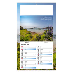 Calendrier personnalisable fabriqué en France 1 Vue Esteban