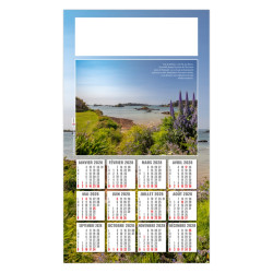 Calendrier personnalisable fabriqué en France 1 Vue Esteban