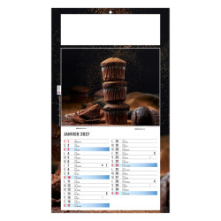 Calendrier personnalisable fabriqué en France 1 Vue Nicolas