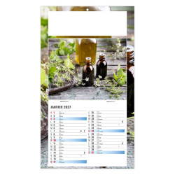 Calendrier personnalisable fabriqué en France 1 Vue Phyto
