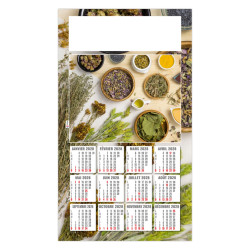 Calendrier personnalisable fabriqué en France 1 Vue Phyto