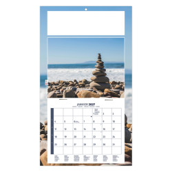 Calendrier personnalisable fabriqué en France 1 Vue Méditation