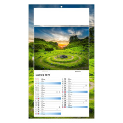Calendrier personnalisable fabriqué en France 1 Vue Méditation