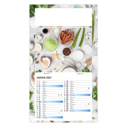 Calendrier personnalisable fabriqué en France 1 Vue Diet