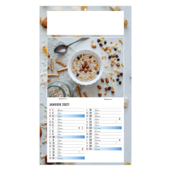 Calendrier personnalisable fabriqué en France 1 Vue Diet