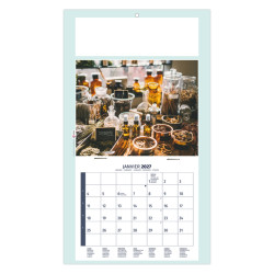 Calendrier personnalisable fabriqué en France 1 Vue Homéo