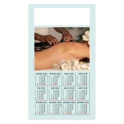 Calendrier personnalisable fabriqué en France 1 Vue Homéo