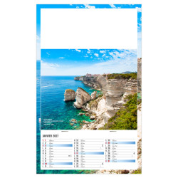Calendrier personnalisable fabriqué en France 1 Vue Sam