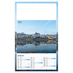 Calendrier personnalisable fabriqué en France 1 Vue Sam
