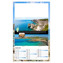 Calendrier personnalisable fabriqué en France 1 Vue Noé