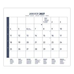 Calendrier personnalisable fabriqué en France 1 Vue Alain