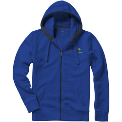 Sweater publicitaire capuche full zip Arora Elevate 300 g/m2