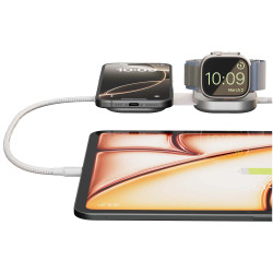 Câble publicitaire de charge USB-C 3-en-1 de 140 W Zens Pro 3