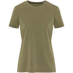 T-shirt publicitaire femme délavé à manches courtes Nanaimo de 160 g/m2