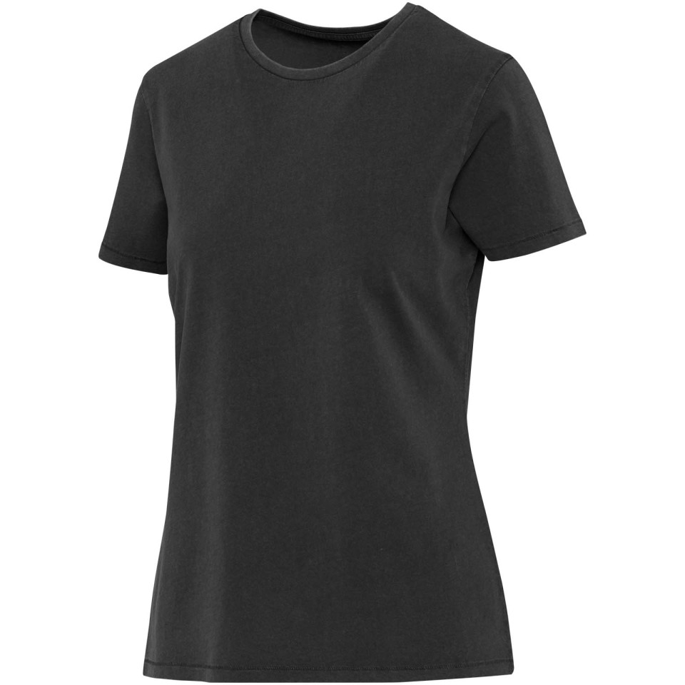 T-shirt publicitaire femme délavé à manches courtes Nanaimo de 160 g/m2