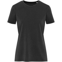 T-shirt publicitaire femme délavé à manches courtes Nanaimo de 160 g/m2