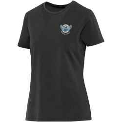 T-shirt publicitaire femme délavé à manches courtes Nanaimo de 160 g/m2