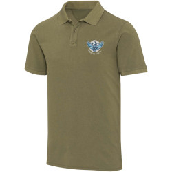 Polo publicitaire délavé pour homme Calgary de 200 g/m2