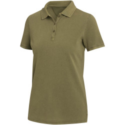 Polo publicitaire délavé pour femme Calgary de 200 g/m2