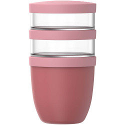Pot publicitaire repas Mepal Ellipse isotherme 3 pièces de 500 ml + 2 x 200 ml