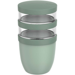Pot publicitaire repas Mepal Ellipse isotherme 3 pièces de 500 ml + 2 x 200 ml