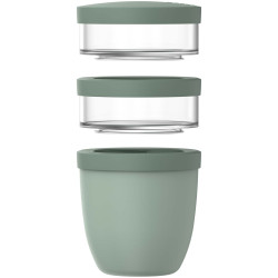 Pot publicitaire repas Mepal Ellipse isotherme 3 pièces de 500 ml + 2 x 200 ml