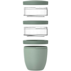 Pot publicitaire repas Mepal Ellipse isotherme 3 pièces de 500 ml + 2 x 200 ml