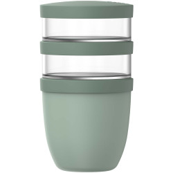 Pot publicitaire repas Mepal Ellipse isotherme 3 pièces de 500 ml + 2 x 200 ml