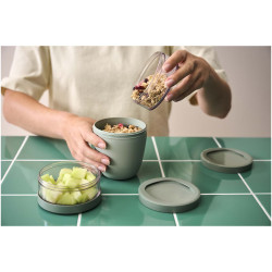 Pot publicitaire repas Mepal Ellipse isotherme 3 pièces de 500 ml + 2 x 200 ml
