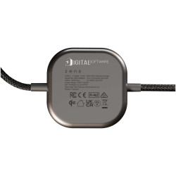 Câble publicitaire de charge USB-C 2-en-1 de 240 W Zens Pro 2