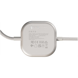 Câble publicitaire de charge USB-C 2-en-1 de 240 W Zens Pro 2