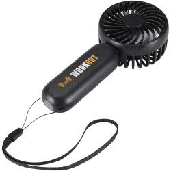 Ventilateur publicitaire portable en plastique recyclé Aervia