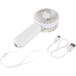 Ventilateur publicitaire portable en plastique recyclé Aervia