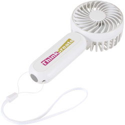 Ventilateur publicitaire portable en plastique recyclé Aervia