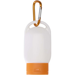 Crème publicitaire solaire SPF 30 Rosie avec mousqueton