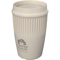 Gobelet publicitaire Cirrus POP de 350 ml avec couvercle 360°